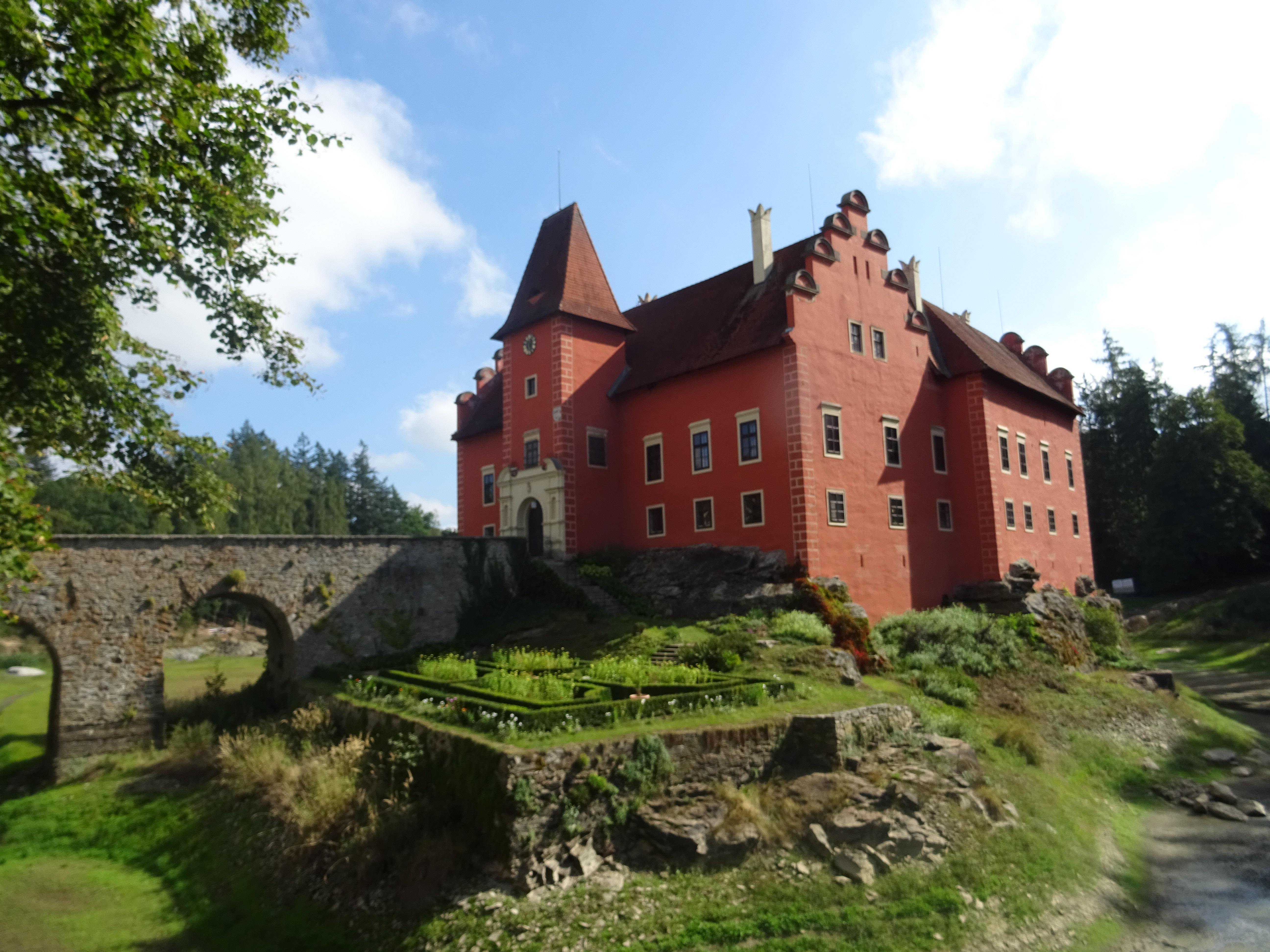 Zámek Červená Lhota (foto Karel Drbal, 27. 9. 2023)